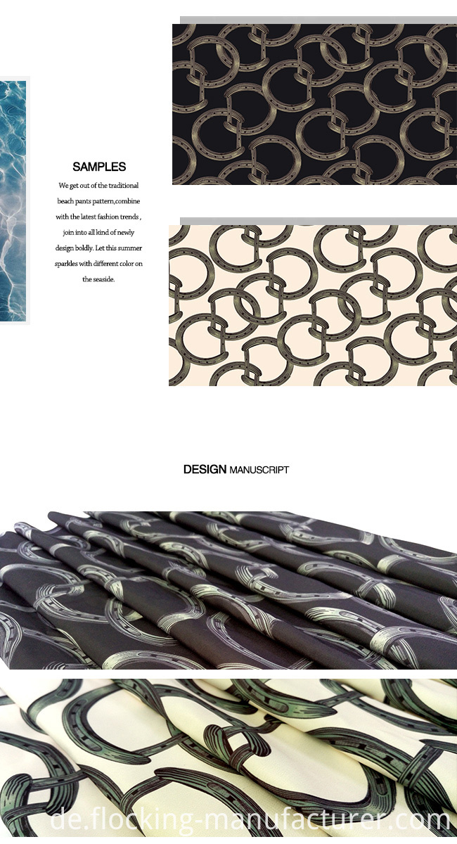 Digital Printing Fabric with Amazing Ring Pattern for Beachwear, Casual Wear